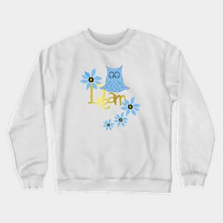 Dreamer Owl Crewneck Sweatshirt